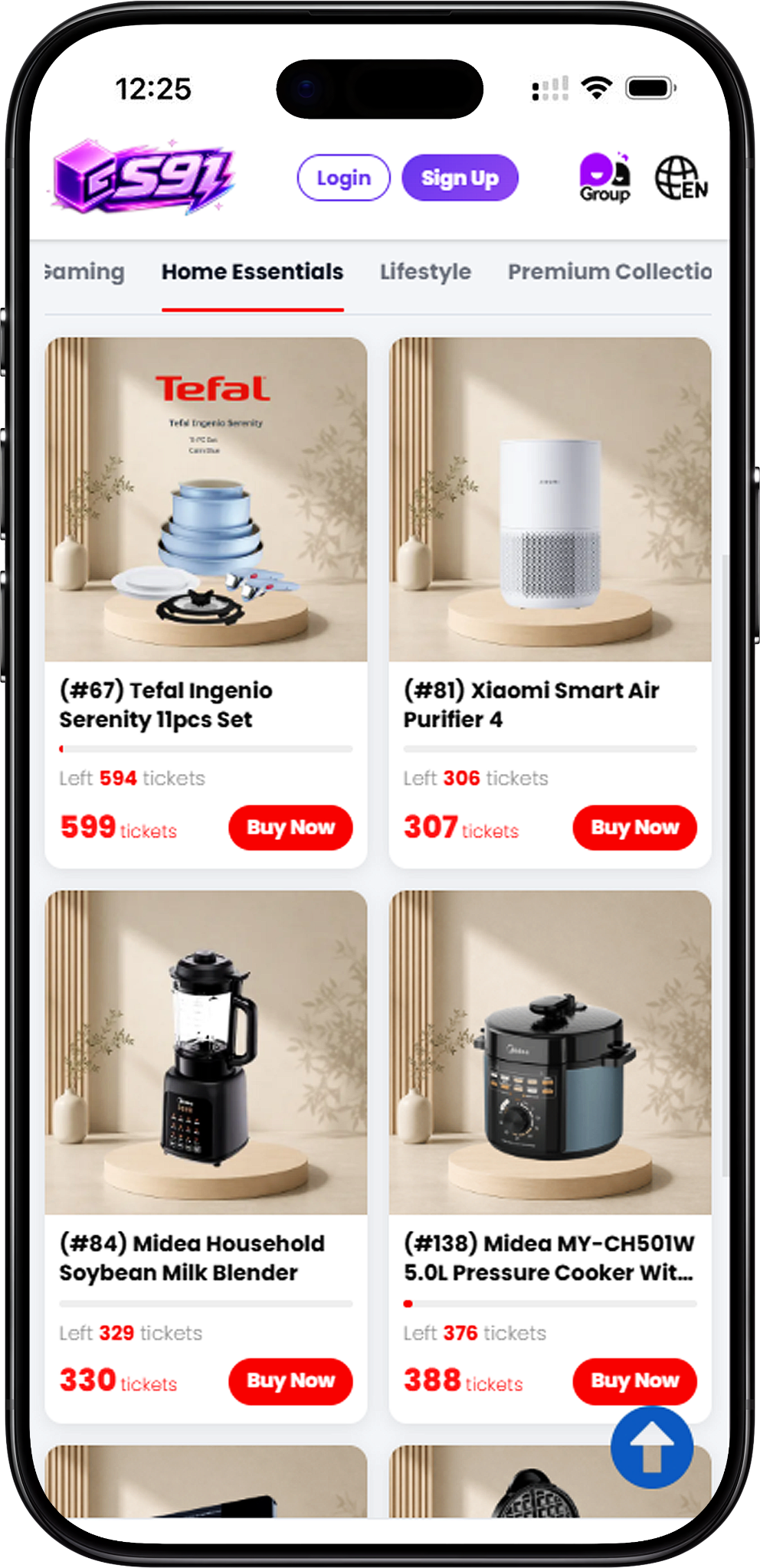 S91BOX Pembelian RM1 Keperluan Rumah Tangga