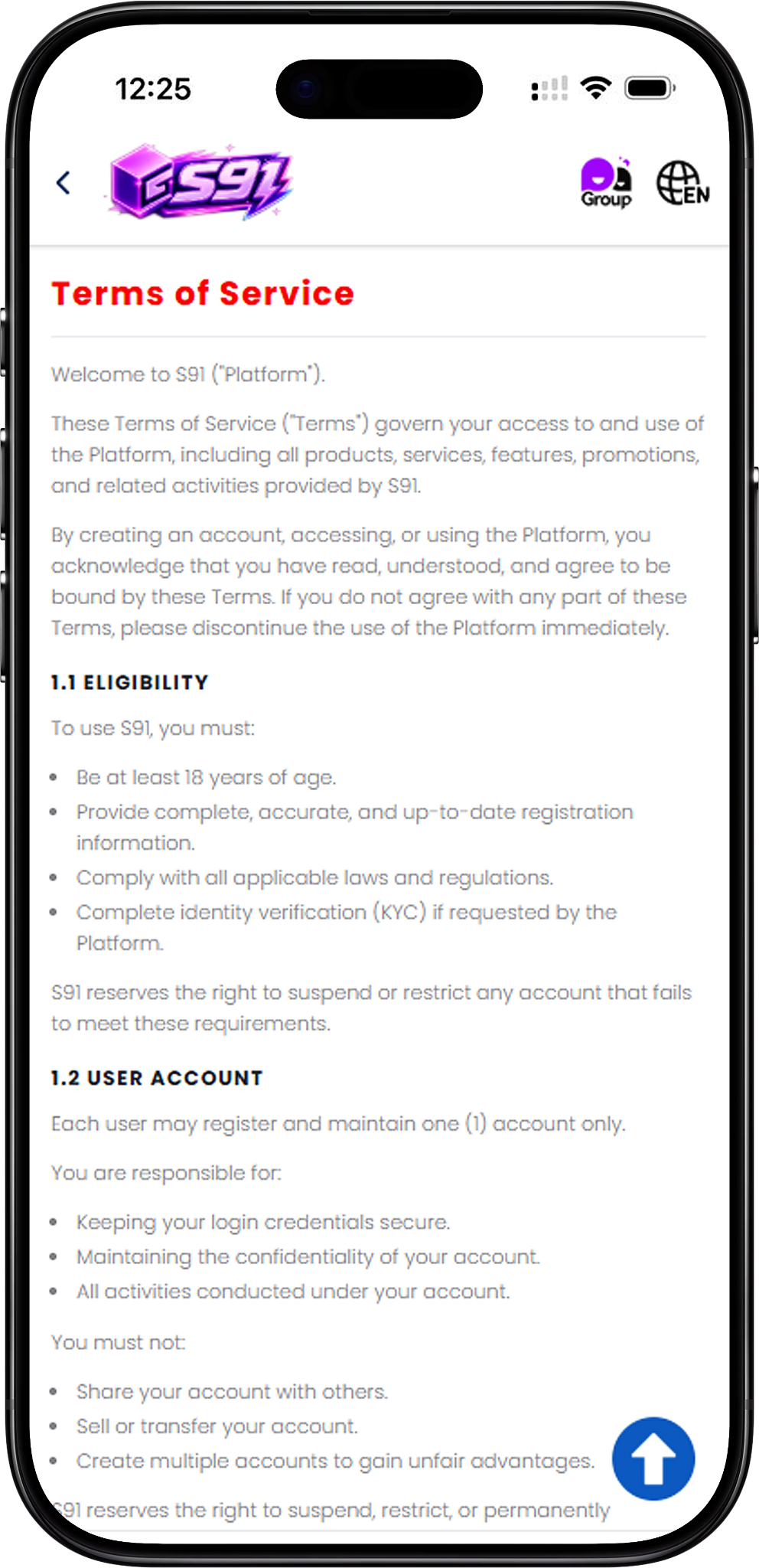 Eligibility
